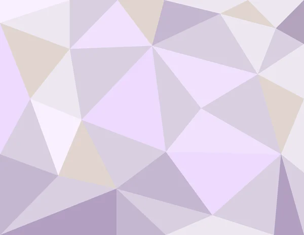 Fond violet géométrique avec polygones triangulaires — Image vectorielle