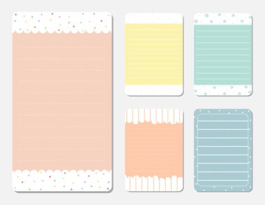 dizüstü bilgisayar, günlük, çıkartmalar ve diğer şablonlar için dizayn ögeleri.