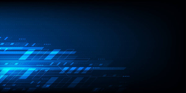 High speed movement design. Hi-tech. Abstract technology background. Vector illustration.