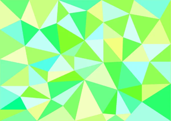 Vector de estilo de poli bajo, Diseño de poli bajo verde, ilustración de estilo de poli bajo, vector de fondo de poli bajo abstracto , — Vector de stock