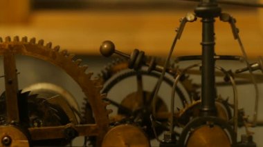 bir iç saati mekanizması yakın çekim