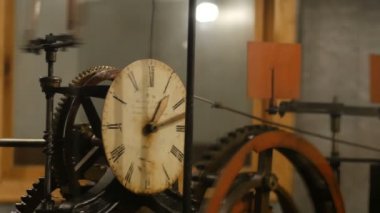 bir iç saati mekanizması yakın çekim