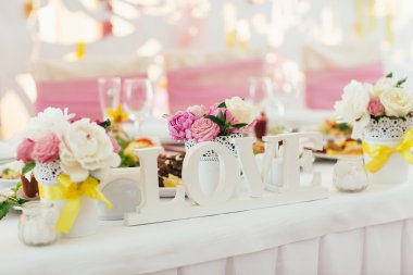 süslemeleri için bir düğün doku tasarım buket Çiçekçilik