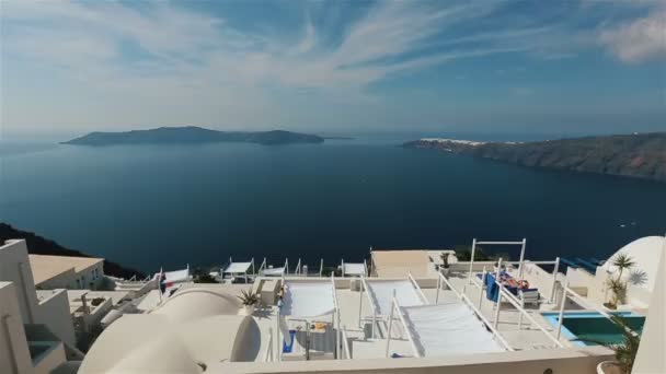 Incroyable vue panoramique Santorin 