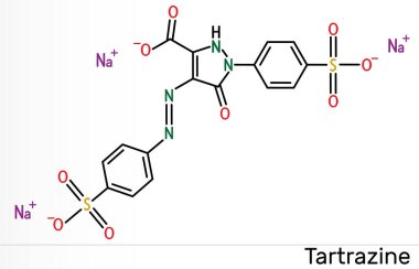 Acrolein, propenal, doymamış aldehit molekülü. Böcek ilacı olarak ve başka kimyasallar yapmak için kullanılır. İskelet kimyasal formülü. Görüntü 