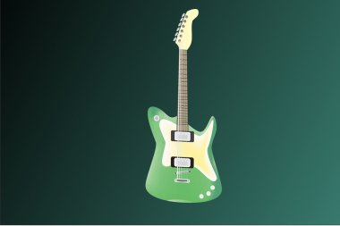 Yeşil Rock gitar Başlat