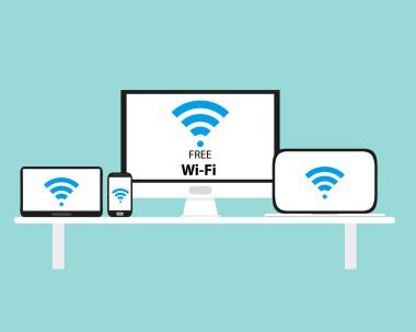 Ücretsiz wi-fi multi platform aygıt