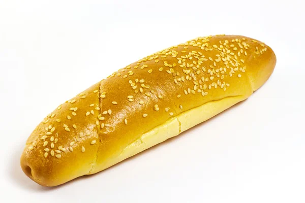 Pan blanco con semillas de sésamo —  Fotos de Stock