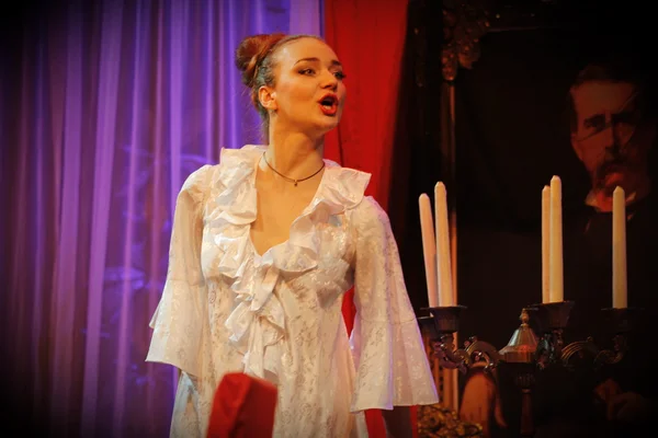 Імені Чехова, комедія, старомодні, грати російського театру 09 — стокове фото