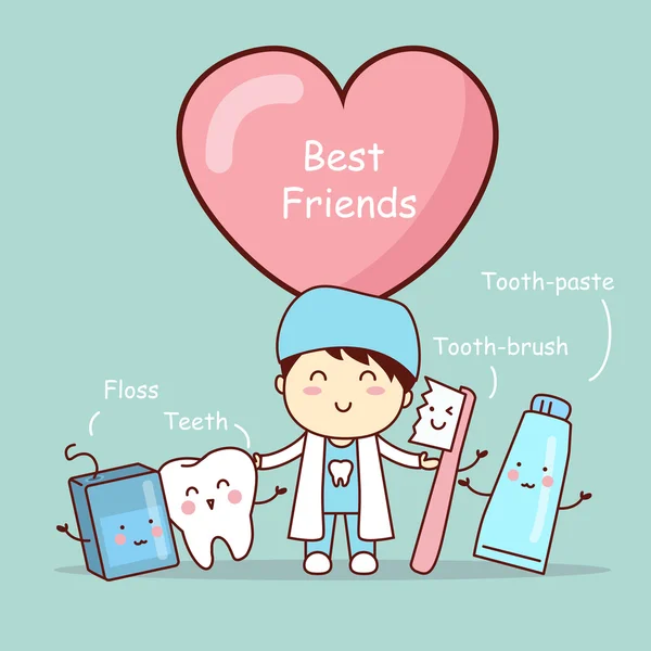 sevimli çizgi diş arkadaşlarım