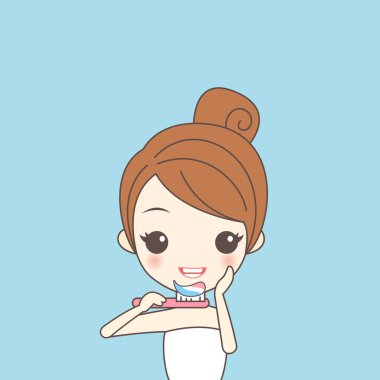 çizgi film kız temiz diş