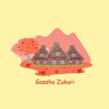 Gassho zukuri ve akçaağaç