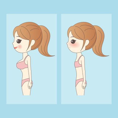 çizgi film kadın farklı Kupası vardır