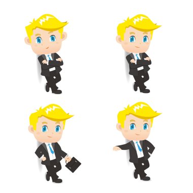 Başarılı iş adamı bir şey yalın