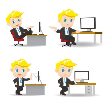 çizgi film işadamı Office