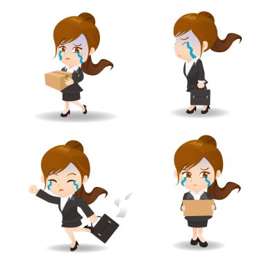 İşkadını ateş ve üzgün