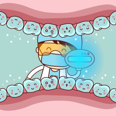 karikatür doktor diş hekimi