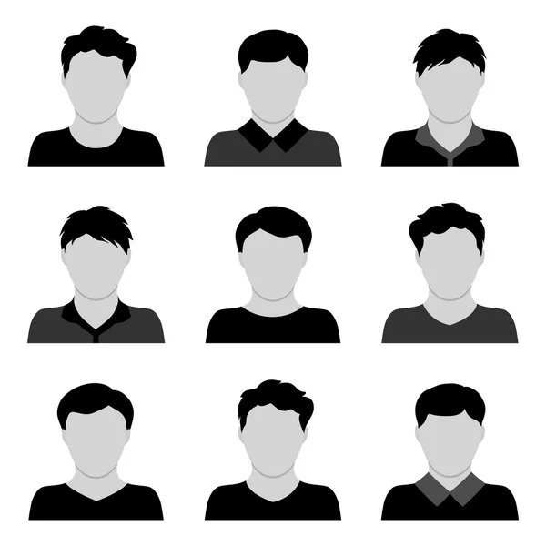 Conjunto vectorial de iconos de personas — Archivo Imágenes Vectoriales