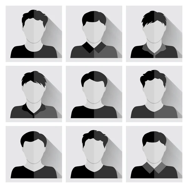 Vector set of people icons — Stock Vector