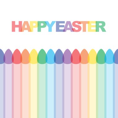 Mutlu Paskalya kartları illüstrasyon retro vintage Paskalya tavşanı, Paskalya tavşanı, süs eşyaları ve yazı tipleri