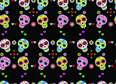 Şeker kürek arka plan