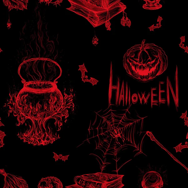 Illustrazione per Halloween — Vettoriale Stock