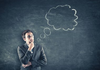 Düşünceli gencin düşünme