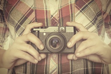 eski fotoğraf makinesi