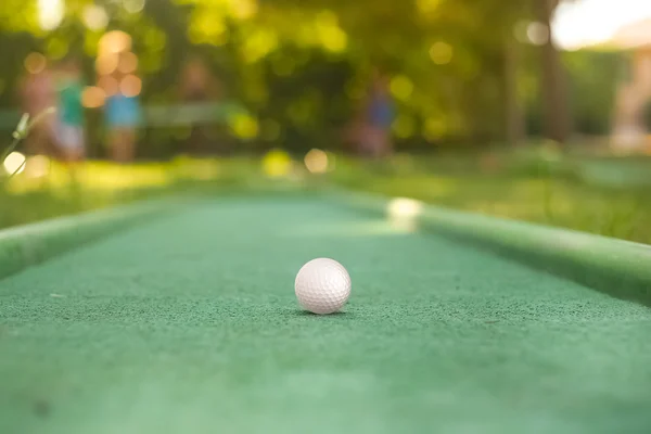 Mini Golf ball — Stockfoto