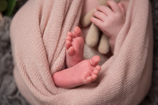 New born legs — Stock Photo, Image