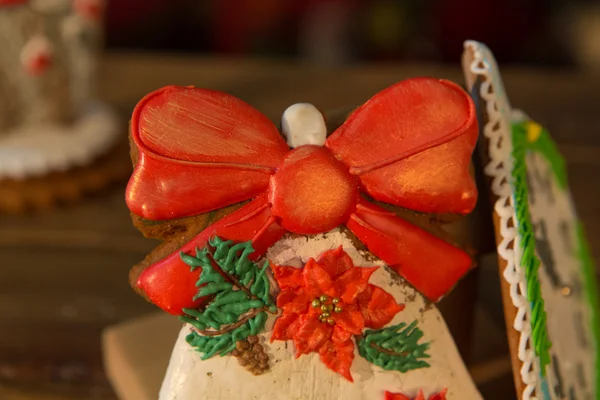 Tahta masada Noel kurabiyeleri