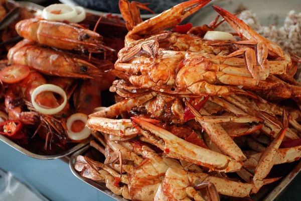 Pasar Siti Khadijah (Mercado Central de Kota Bharu), Kelantan, Malasia — Foto de Stock