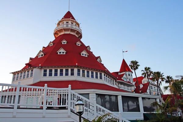 A Hotel del Coronado, San Diego, Amerikai Egyesült Államok — Stock Fotó