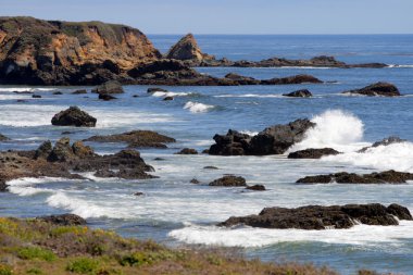 Kaliforniya'nın Central Coast, Big Sur, ABD