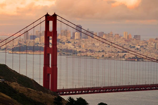 Golden Gate Köprüsü, San Francisco — Stok fotoğraf