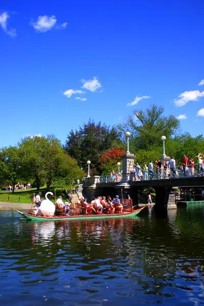 Jardim Público de Boston — Fotografia de Stock