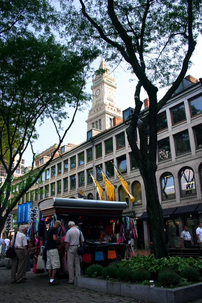 Lugar de mercado de Boston — Fotografia de Stock