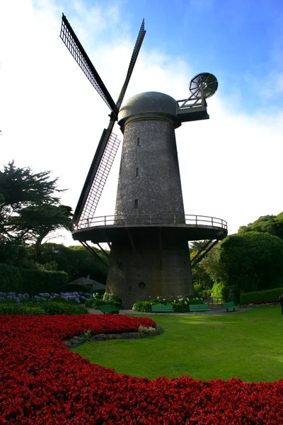 North wiatrak, Golden Gate Park, San Francisco — Zdjęcie stockowe