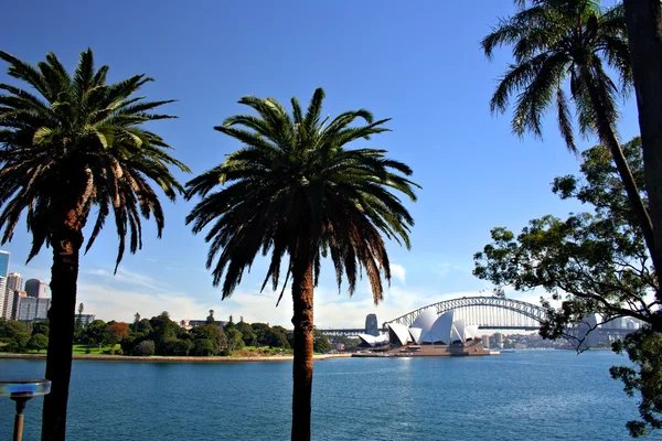 Sydney skyline, Austrália — Fotografia de Stock