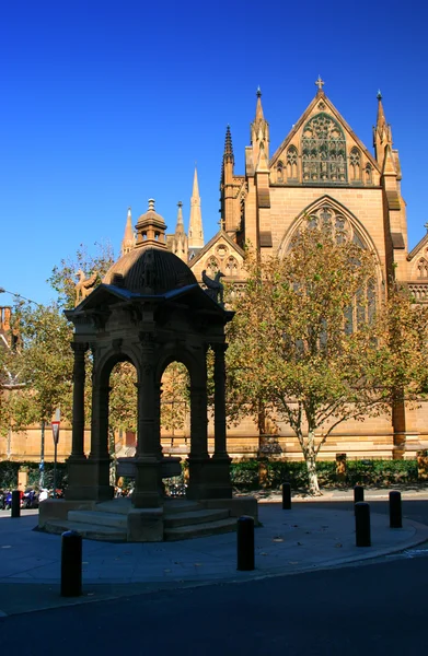 St. mary's kathedraal, sydney — Stockfoto