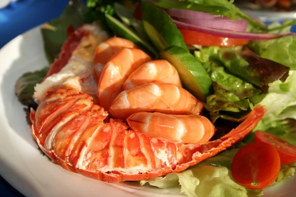 Comida fresca y deliciosa de mariscos en Watson Bay, NSW, Australia —  Fotos de Stock