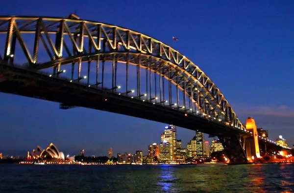 Sydney siluetu, Austrálie — Stock fotografie