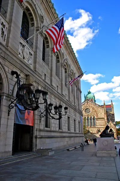 Boston Public Library, Boston — Stock Photo, Image