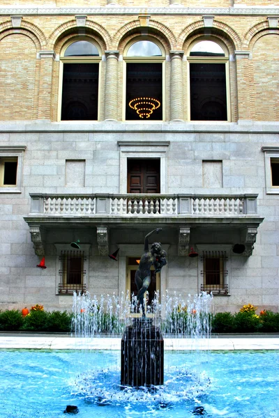 Öffentliche Bibliothek von Boston — Stockfoto