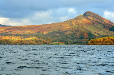 Loch Lomond, İskoçya'nın stok görüntü