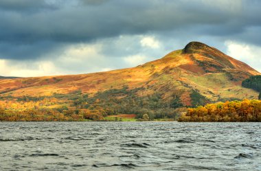 Loch Lomond, İskoçya'nın stok görüntü