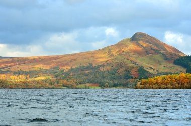Loch Lomond, İskoçya'nın stok görüntü