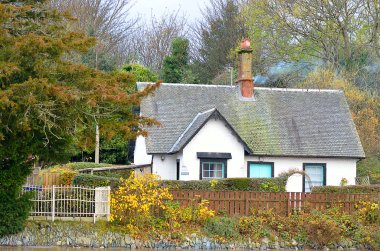 Loch Lomond, İskoçya'nın stok görüntü