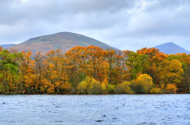 Loch Lomond, İskoçya'nın stok görüntü