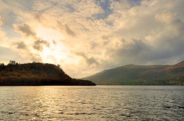 Loch Lomond, İskoçya'nın stok görüntü